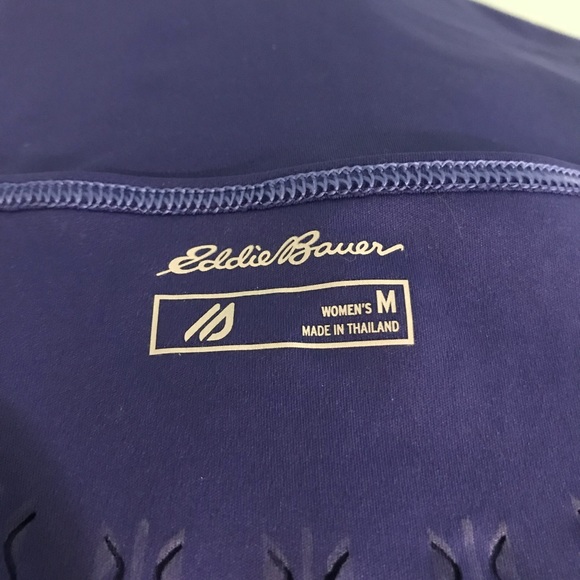 Eddie Bauer Workout Top Size Medium - Picture 7 of 8